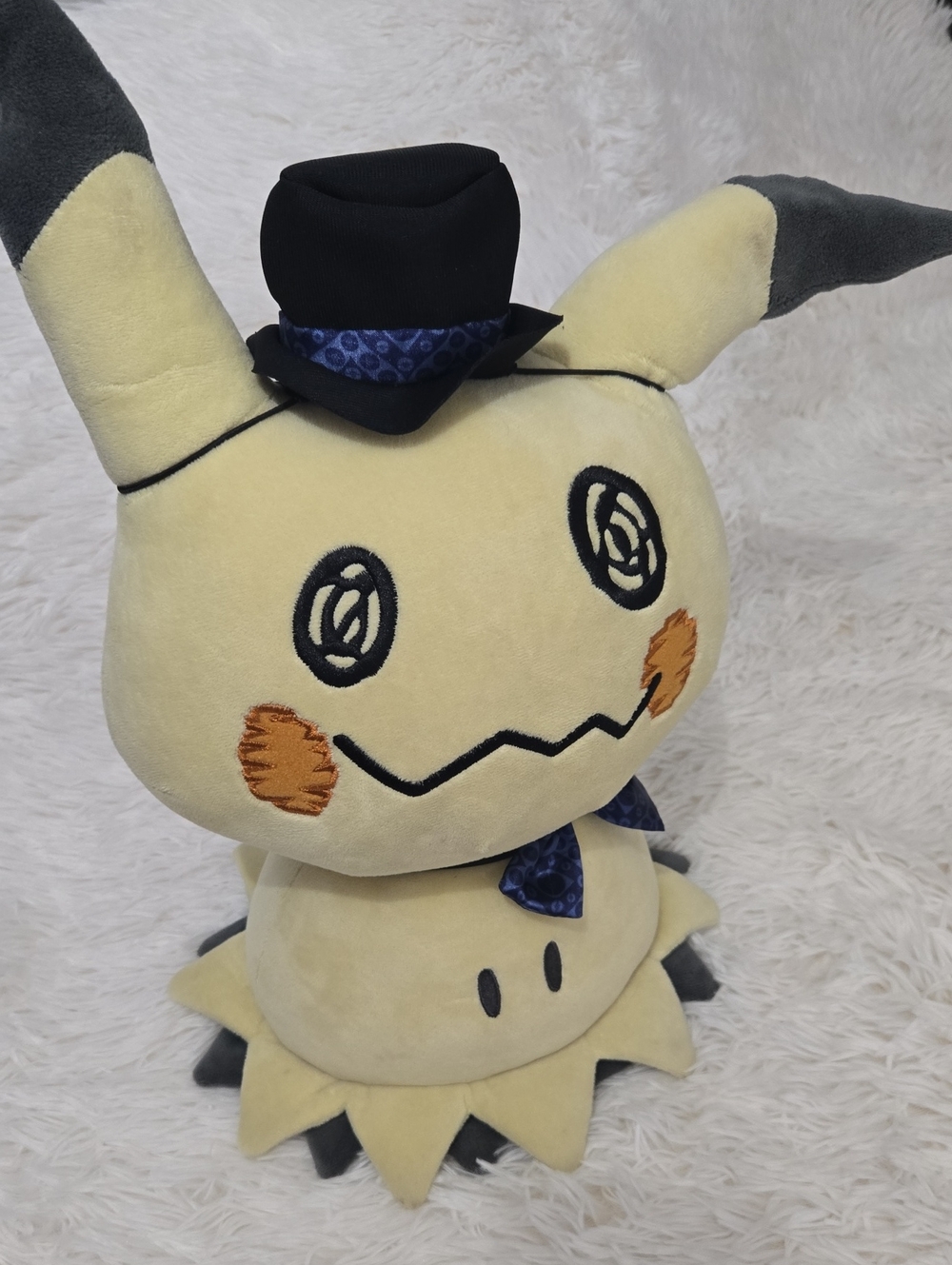 Build-A-Bear Mimikyu Pokemon With Top Hat,  Bowtie And Voice Box.